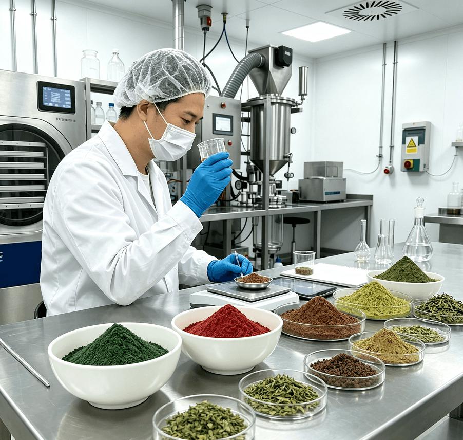 How to Choose a Botanical Extract Supplier in China